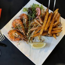 Wine Not - Crevetten und Calamari
