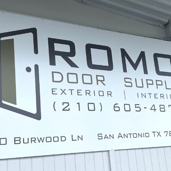Romo Door Supply - signage - Door Sales/Installation Near Me - San Antonio, Texas Romo Door Supply - signage - Door Sales/Installation Near Me - San Antonio, Texas