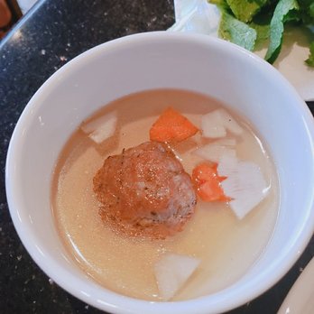 Pho Anh Tu - a bowl of soup with meatballs and vegetables - Vietnamese Near Me - Vaughan, Ontario Pho Anh Tu - a bowl of soup with meatballs and vegetables - Vietnamese Near Me - Vaughan, Ontario