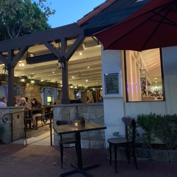 Benchmark Eatery - Sitting outside on this lovely evening - New American Near Me - Santa Barbara, California