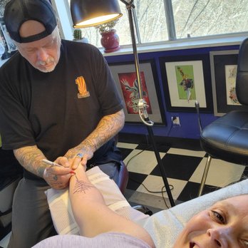 Ascension Tattoo - Laying out my design. George is amazing. - Tattoo Near Me - Sedona, Arizona Ascension Tattoo - Laying out my design. George is amazing. - Tattoo Near Me - Sedona, Arizona