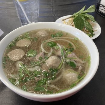 Tiger Pho - #16 Pho - meatball and flank - Vietnamese Near Me - Baton Rouge, Louisiana Tiger Pho - #16 Pho - meatball and flank - Vietnamese Near Me - Baton Rouge, Louisiana