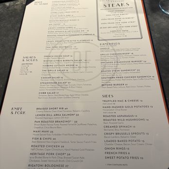 Del Frisco's Grille - Menu - New American Near Me - Tampa, Florida Del Frisco's Grille - Menu - New American Near Me - Tampa, Florida