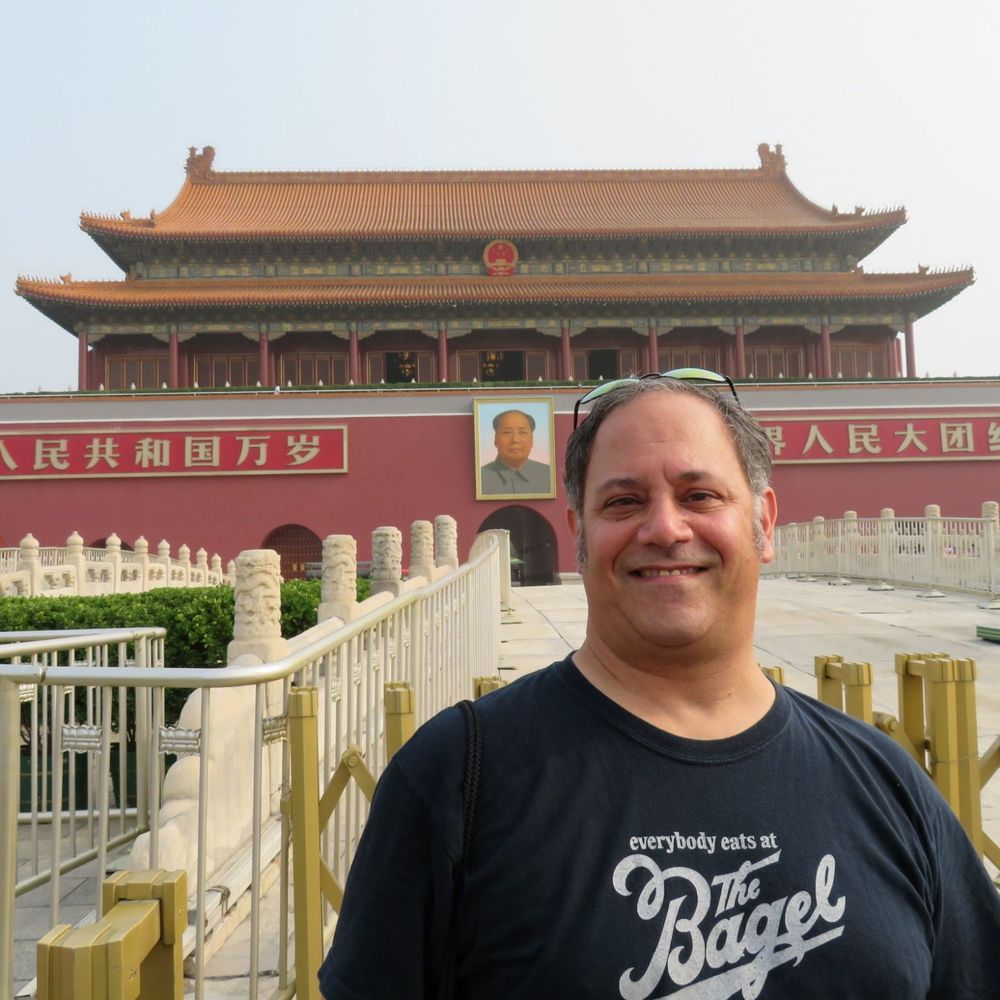 The Bagel Restaurant and Deli - The Bagel: At Tianamen Square, with Mao's portrait in the background! - Delis Near Me - Chicago, Illinois The Bagel Restaurant and Deli - The Bagel: At Tianamen Square, with Mao's portrait in the background! - Delis Near Me - Chicago, Illinois