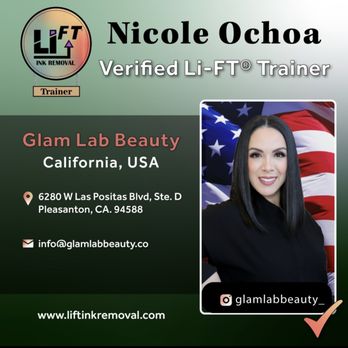 Glam Lab Beauty - Bay Area's one & only, Li-FT Saline Tattoo Removal Specialist & Trainer - Permanent Makeup Near Me Glam Lab Beauty - Bay Area's one & only, Li-FT Saline Tattoo Removal Specialist & Trainer - Permanent Makeup Near Me
