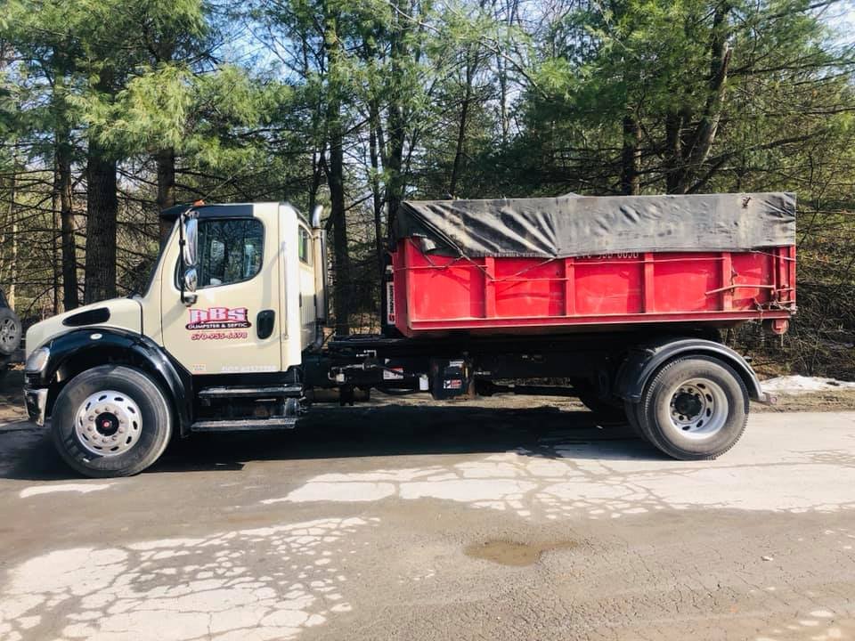 Slide of ABS Septic and Dumpster