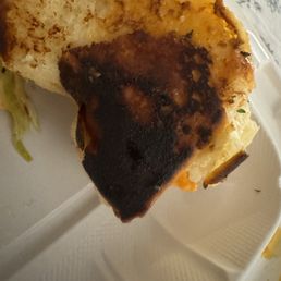 Burnt bun