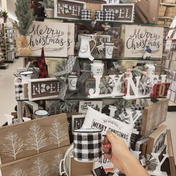 Hobby Lobby - Why take down the tree. Leave it up all year. This is HL since the first week of August. To be fair, they don't promote Halloween.