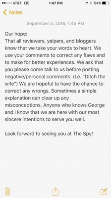 The Spy Social Eatery and Bar by null