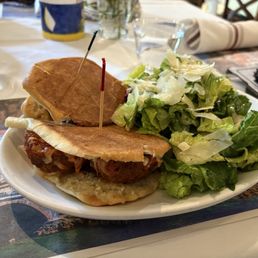 Meatball Parmigiano Panini Lunch Special