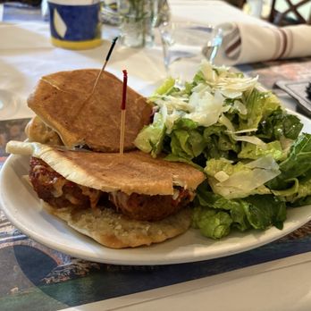 Gio's Chicken Amalfitano - Meatball Parmigiano Panini Lunch Special - Italian Near Me - Atlanta, Georgia