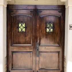 Wonderwalls Painting - Stained Exterior Doors,Ojai