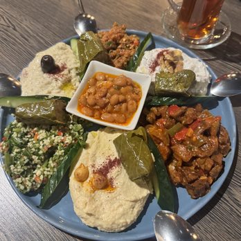Truva Turkish Kitchen - Appetizer platter for 4 - plenty for 5-6 people - Turkish Near Me - Cincinnati, Ohio Truva Turkish Kitchen - Appetizer platter for 4 - plenty for 5-6 people - Turkish Near Me - Cincinnati, Ohio