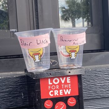 Scooter's Coffee - Cute voting idea to keep customers entertained while waiting - Coffee & Tea Near Me - Orlando, Florida Scooter's Coffee - Cute voting idea to keep customers entertained while waiting - Coffee & Tea Near Me - Orlando, Florida