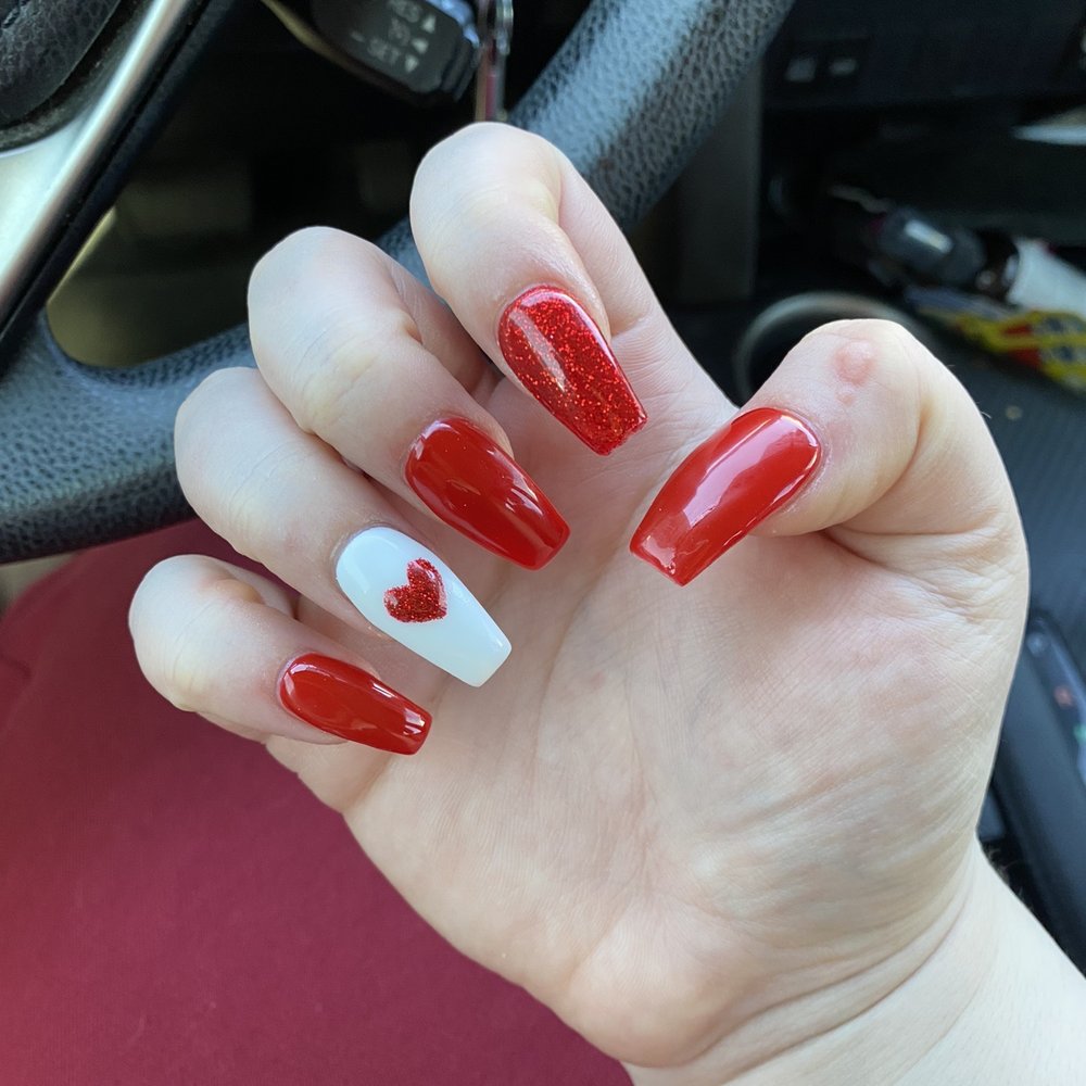 Exquisite Nails - valentine's day nails - Nail Salons Near Me - Tucson, Arizona