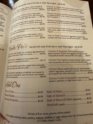Menu photo 8 Brazi's Italian Restaurant New Haven, CT
