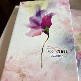 Bloom & Bee - Drinks menu cover - New American Near Me - Houston, Texas
