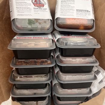 Fire Dept Meals - 12 food containers - 7 x 5 inches in size - Food Delivery Services Near Me - Oviedo, Florida Fire Dept Meals - 12 food containers - 7 x 5 inches in size - Food Delivery Services Near Me - Oviedo, Florida