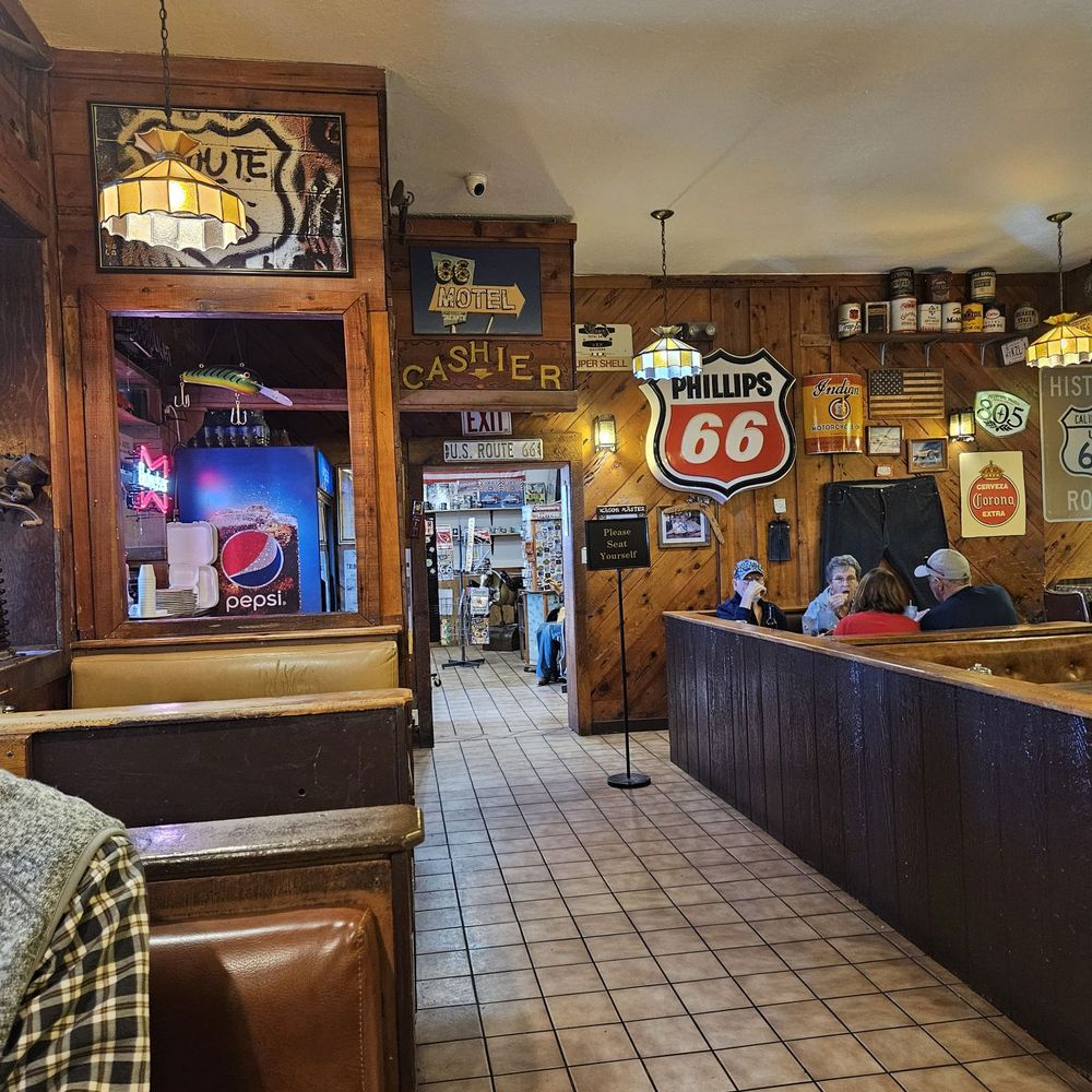 Wagon Wheel Restaurant - More of the interior, fun stuff everywhere. - American Near Me - Needles, California Wagon Wheel Restaurant - More of the interior, fun stuff everywhere. - American Near Me - Needles, California