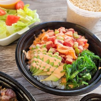 Mizuki Japan Restaurant - Spicy Salmon & Tuna Poke Bowl - Japanese Near Me - Wilmington, North Carolina Mizuki Japan Restaurant - Spicy Salmon & Tuna Poke Bowl - Japanese Near Me - Wilmington, North Carolina