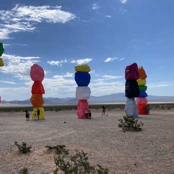 Seven Magic Mountains - Public Art Near Me - Las Vegas, Nevada