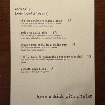 The Meantime - Menu - Cocktails - Wine Bars Near Me - Oceanside, California The Meantime - Menu - Cocktails - Wine Bars Near Me - Oceanside, California