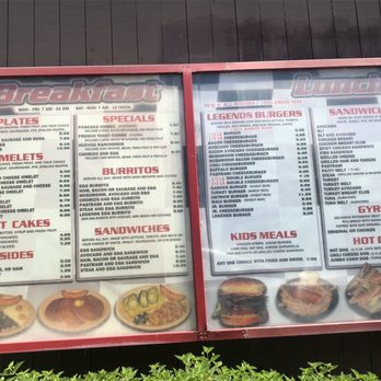Legends Burgers - drive thru menu - part 1 of 2 (May 2020) - Burgers Near Me - Upland, California Legends Burgers - drive thru menu - part 1 of 2 (May 2020) - Burgers Near Me - Upland, California