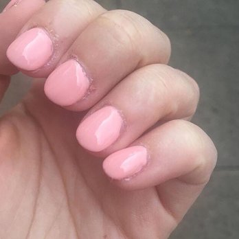 Noho Nails - $45. Looks like I put bubblegum on my nails. :( - Nail Salons Near Me - Northampton, Massachusetts Noho Nails - $45. Looks like I put bubblegum on my nails. :( - Nail Salons Near Me - Northampton, Massachusetts