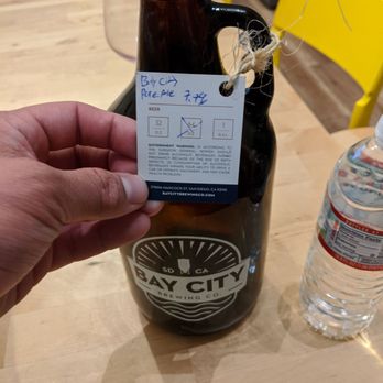 Bay City Brewing - Growler - Bay City Pale Ale - Breweries Near Me - San Diego, California Bay City Brewing - Growler - Bay City Pale Ale - Breweries Near Me - San Diego, California