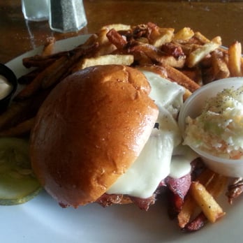 Jack McShea's - OMG massive delicious corned beef sandwich with a mountain of house cut fries for $9! - American Near Me - Ardmore, Pennsylvania