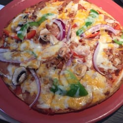 Dinos Restaurant - Loaded pizza