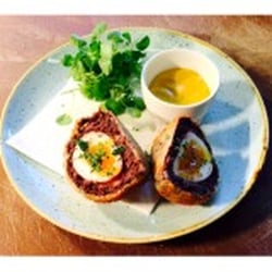 The Nightingale - Black pudding scotch egg