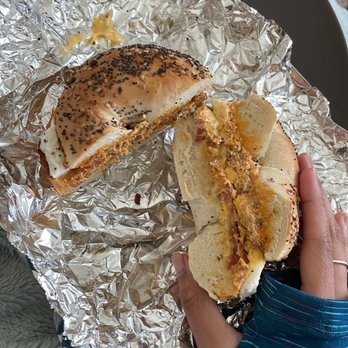 Frank & Carl’s - Mommy's little piggy (Breakfast Bagel - Chorizo Cream Cheese) - Sandwiches Near Me - Dublin, Ohio Frank & Carl’s - Mommy's little piggy (Breakfast Bagel - Chorizo Cream Cheese) - Sandwiches Near Me - Dublin, Ohio