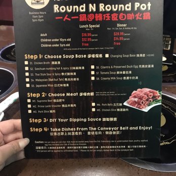 Round N Round Pot - Menu - Hot Pot Near Me - Brisbane, California Round N Round Pot - Menu - Hot Pot Near Me - Brisbane, California