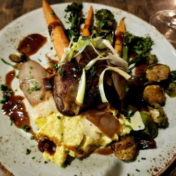 Larch - Steak and polenta - Pasta Shops Near Me - Leavenworth, Washington Larch - Steak and polenta - Pasta Shops Near Me - Leavenworth, Washington