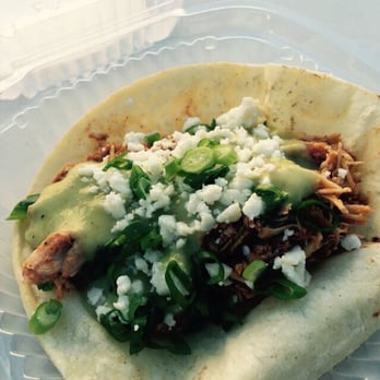 Southpark Eats Alternative - Pulled chicken taco - Food Trucks Near Me - Charlotte, North Carolina