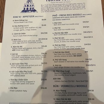 Turtle Tower - Menu - Vietnamese Near Me - San Francisco, California Turtle Tower - Menu - Vietnamese Near Me - San Francisco, California