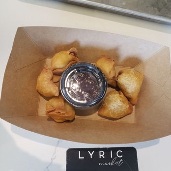 Lyric Market - Samosa bites from Kati - Food Court Near Me - Houston, Texas Lyric Market - Samosa bites from Kati - Food Court Near Me - Houston, Texas