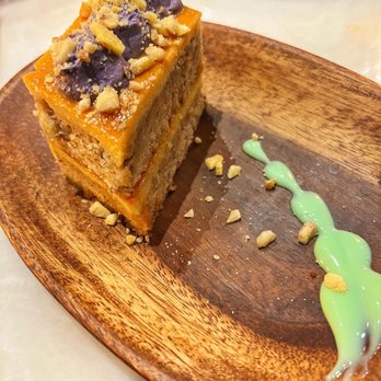Purple Roots - Leche flan banana cake - Filipino Near Me - Jacksonville, Florida