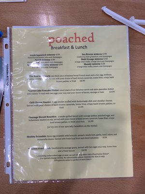 Menu photo 1 Poached Naples, FL