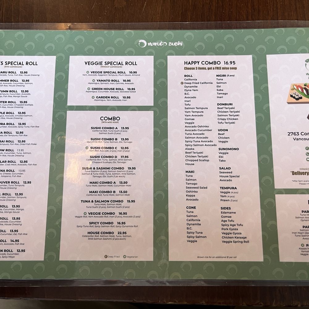 Naruto Sushi - Japanese Near Me - Vancouver, British Columbia Naruto Sushi - Japanese Near Me - Vancouver, British Columbia