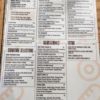 Modern Bread and Bagel - Menu - Bakeries Near Me - New York, New York Modern Bread and Bagel - Menu - Bakeries Near Me - New York, New York