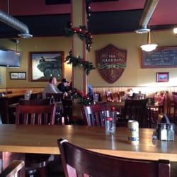 The Garrison Pub - Pub interior at Christmas