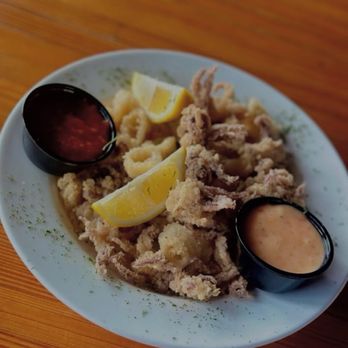 The Manhattan Project - calamari- some of the best I've had! - American Near Me - Louisville, Kentucky The Manhattan Project - calamari- some of the best I've had! - American Near Me - Louisville, Kentucky
