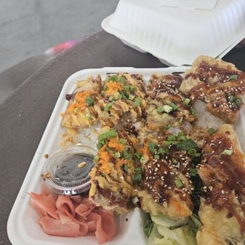 Makoto Sushi - Spicy garlic N cherry combo - Sushi Bars Near Me - Aiea, Hawaii Makoto Sushi - Spicy garlic N cherry combo - Sushi Bars Near Me - Aiea, Hawaii