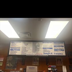 Bangkok Cuisine Express - Menu
