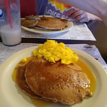 Cartwright's Maple Tree Inn - Pancakes, eggs, sausage, maple milkshake - Breakfast & Brunch Near Me - Angelica, New York