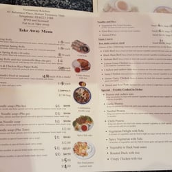 Vietnamese Kitchen - The menu