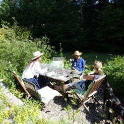 brandtgrün Gartencafé - Traumhafter Bio-Garten mit einem wunderbaren Teich