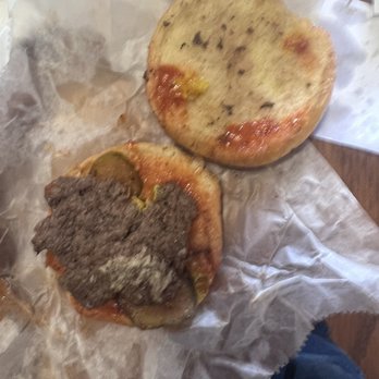 Elmer's Hamburgers - Sloppy poor made burger no onions - Burgers Near Me - Detroit, Michigan Elmer's Hamburgers - Sloppy poor made burger no onions - Burgers Near Me - Detroit, Michigan